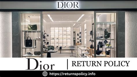 dior return policy in store.